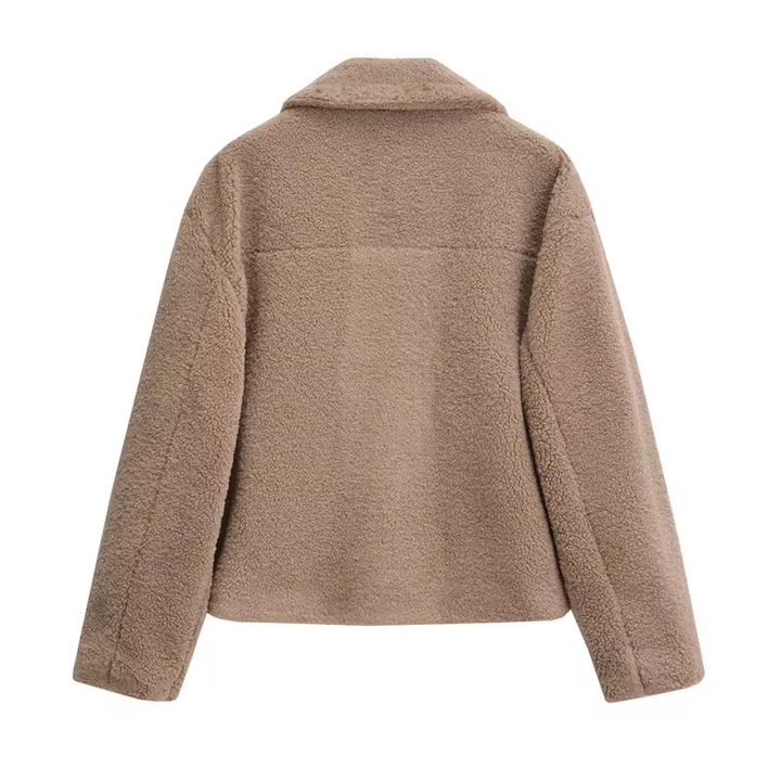 Mirla | Korts Damjacka med Teddyfleece-Eva Jonsson