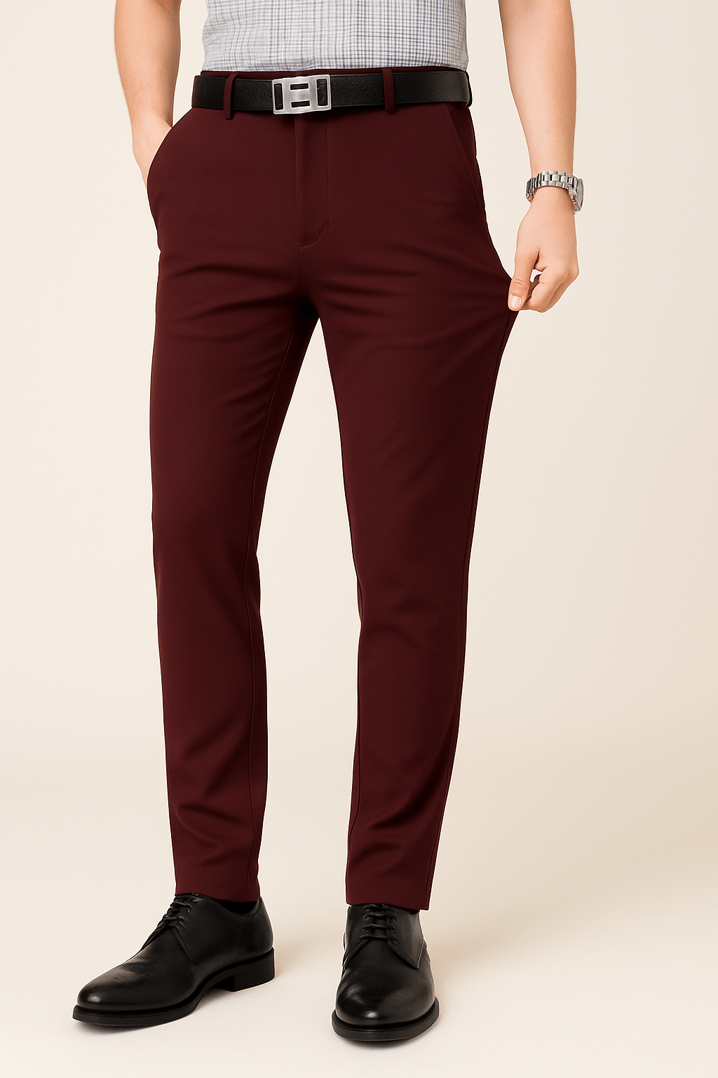 Mirla | Kostymbyxa Herr Slim Fit med Stretch-Eva Jonsson