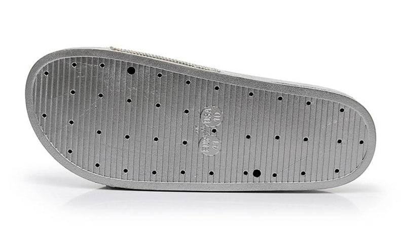 Mirla | Kristall Diamant Slides med Dekor Sandaler-Eva Jonsson