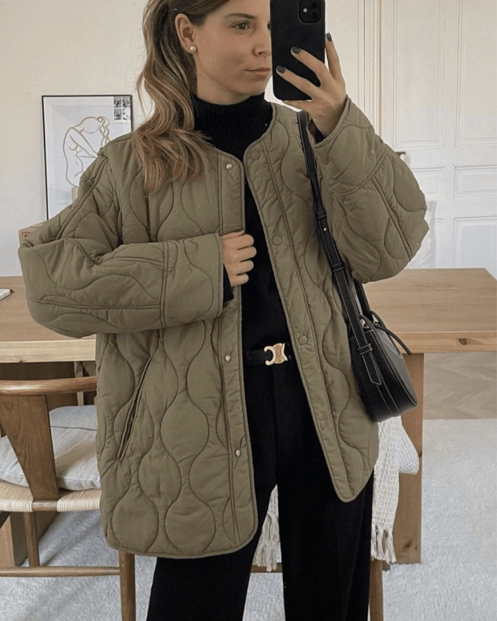 Mirla | Kvadret Vadderad Jacka-Eva Jonsson