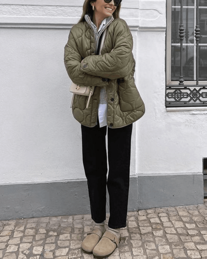 Mirla | Kvadret Vadderad Jacka-Eva Jonsson