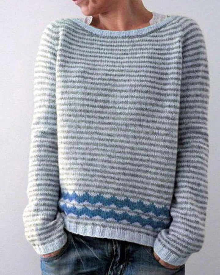 Mirla | Kvinnor Retro-Tröja-Eva Jonsson