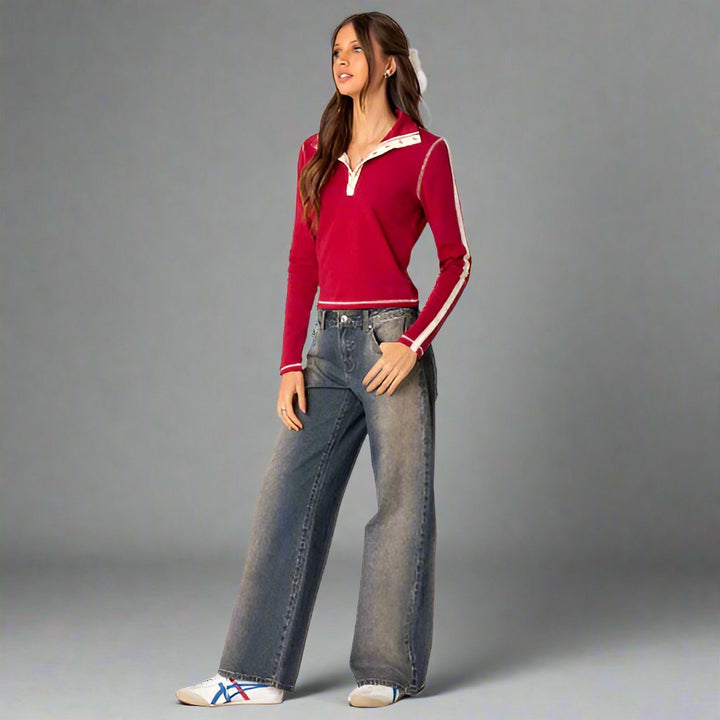 Mirla | Låga jeans-Eva Jonsson