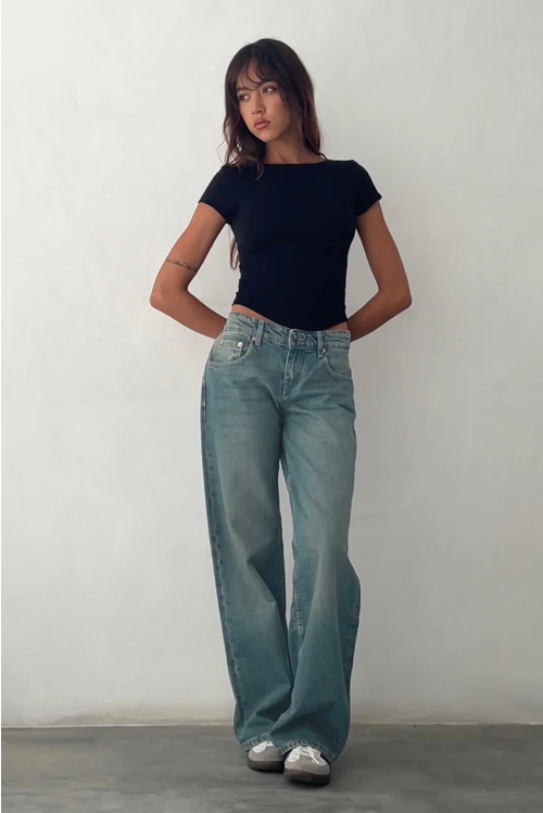 Mirla | Låga jeans-Eva Jonsson