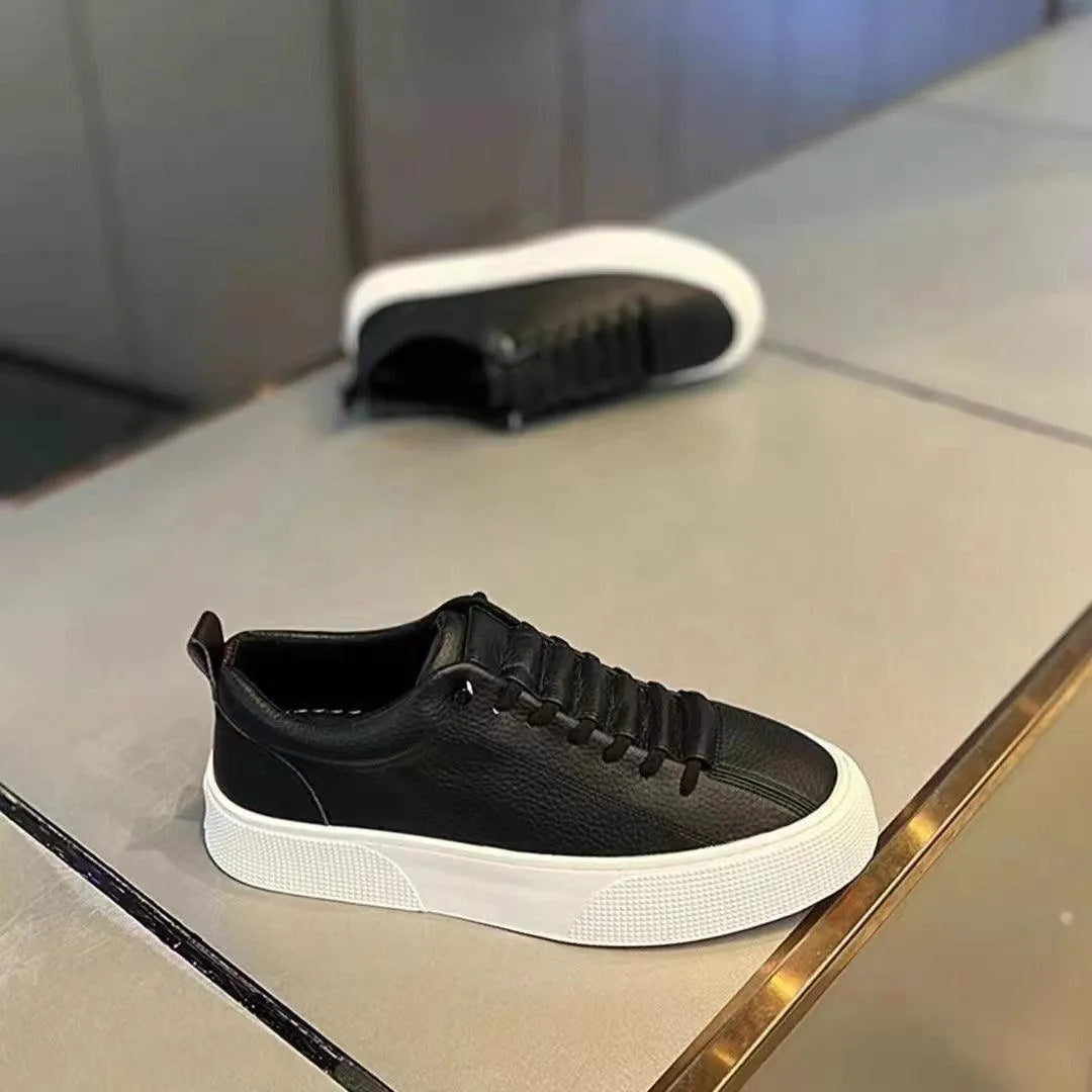 Mirla | Låga sneakers för herrar i konstläder-Eva Jonsson