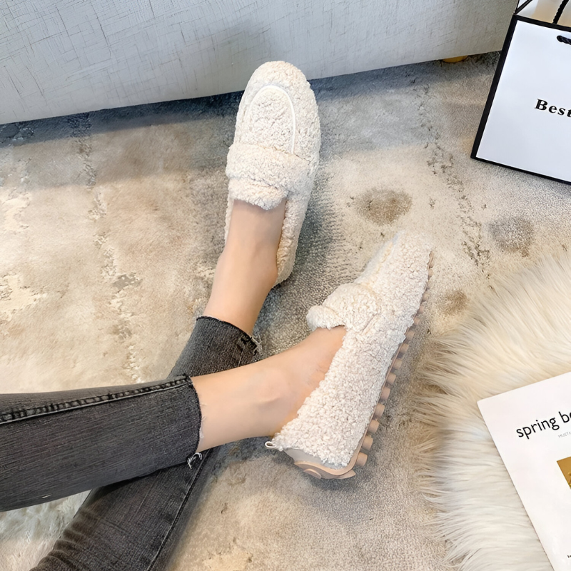 Mirla | Lammfell Loafers-Eva Jonsson