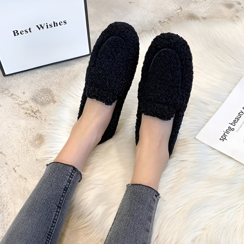 Mirla | Lammfell Loafers-Eva Jonsson