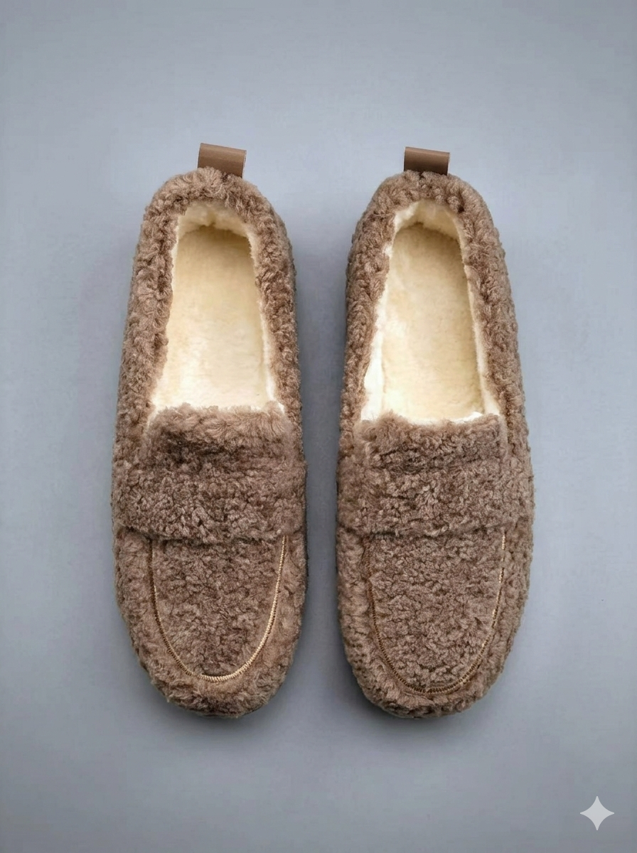 Mirla | Lammfell Loafers-Eva Jonsson