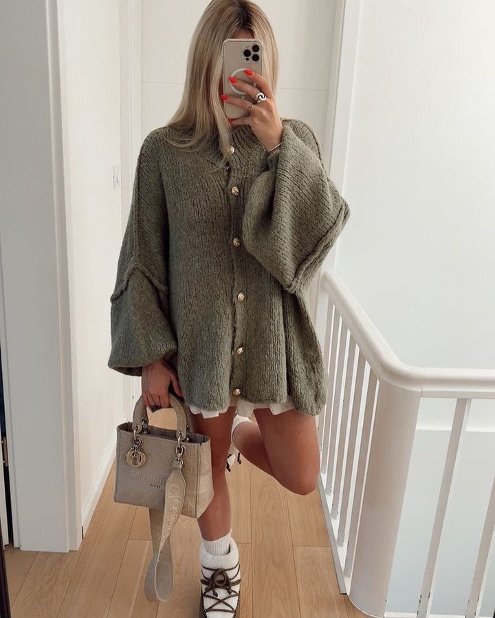 Mirla | Lång Cardigan-Eva Jonsson