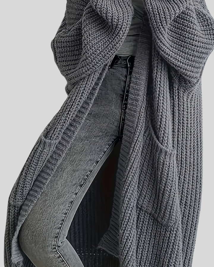Mirla | Lång Elegant Cardigan-Eva Jonsson