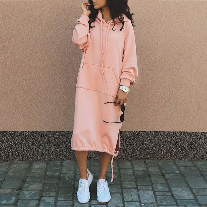 Mirla | Lång Hoodie – Bekväm och Stilig för Vardagen och Fritiden-Eva Jonsson