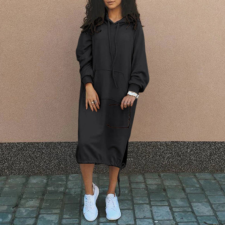 Mirla | Lång Hoodie – Bekväm och Stilig för Vardagen och Fritiden-Eva Jonsson