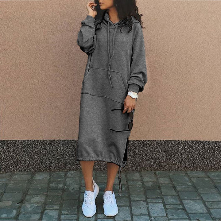Mirla | Lång Hoodie – Bekväm och Stilig för Vardagen och Fritiden-Eva Jonsson