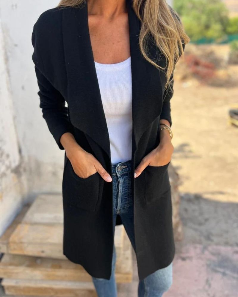 Mirla | Lång Vardagsjacka-Eva Jonsson
