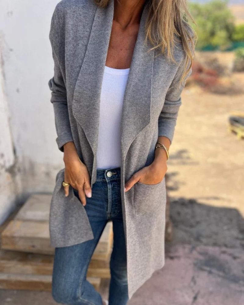Mirla | Lång Vardagsjacka-Eva Jonsson