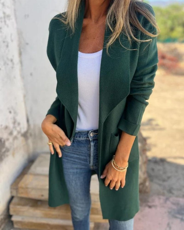 Mirla | Lång Vardagsjacka-Eva Jonsson