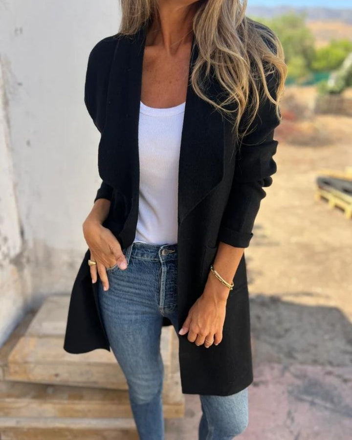 Mirla | Lång Vardagsjacka-Eva Jonsson