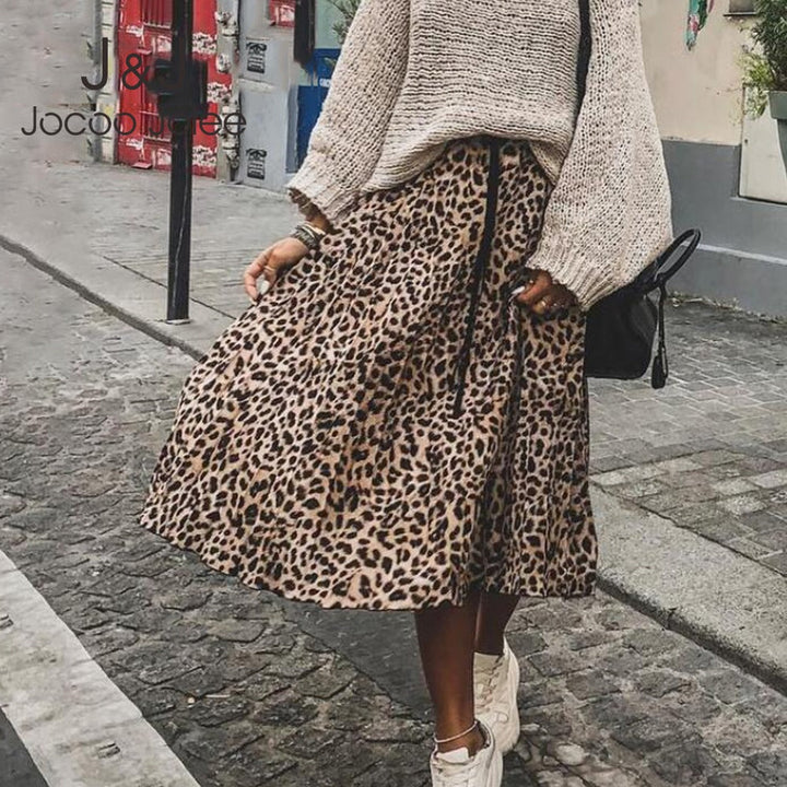 Mirla | Lång Vintage Kjol-Eva Jonsson
