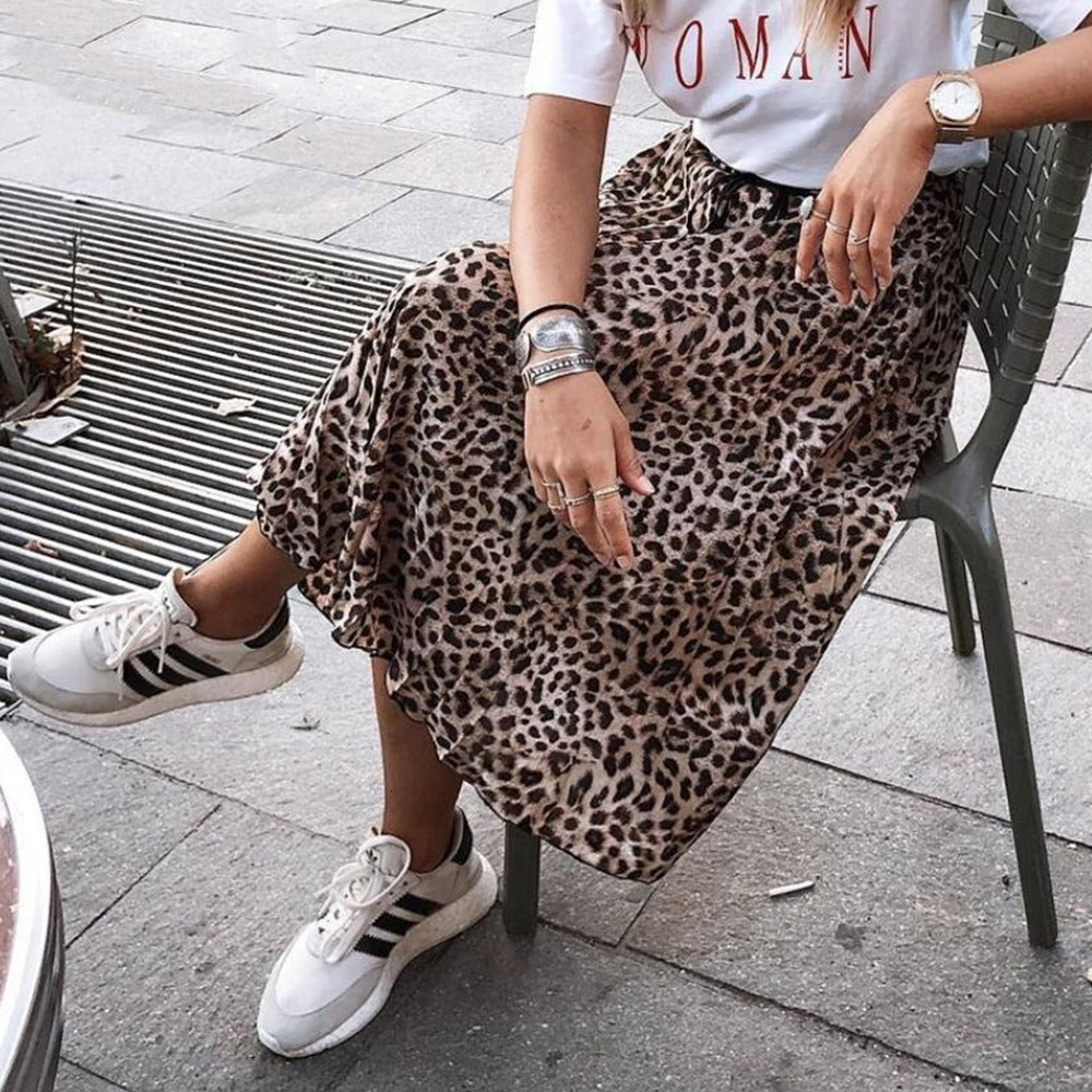 Mirla | Lång Vintage Kjol-Eva Jonsson