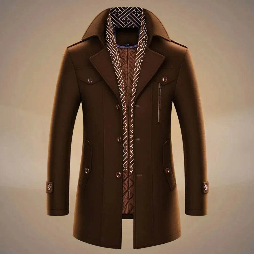 Mirla | Lång Ylleovercoat-Eva Jonsson