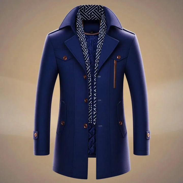 Mirla | Lång Ylleovercoat-Eva Jonsson