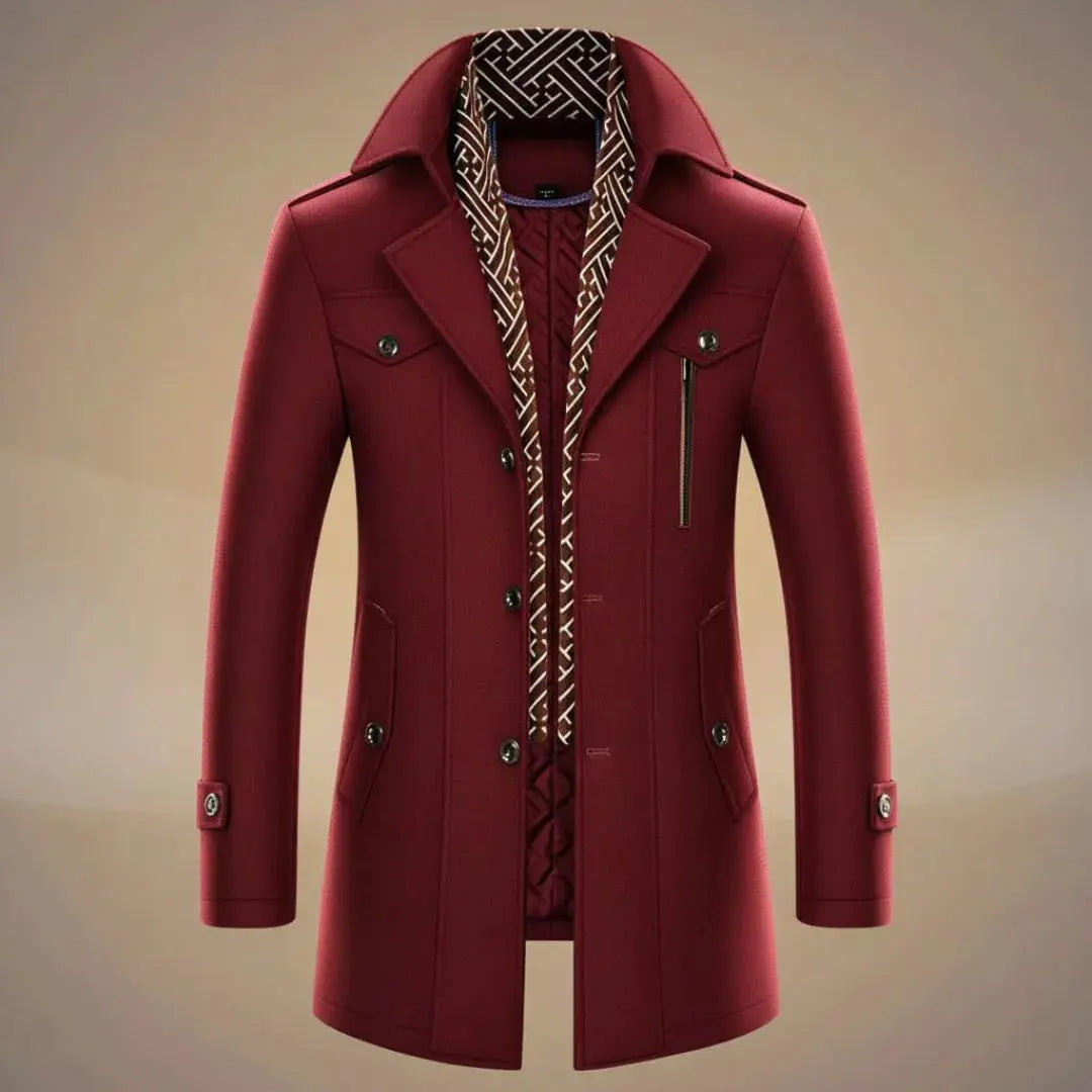 Mirla | Lång Ylleovercoat-Eva Jonsson