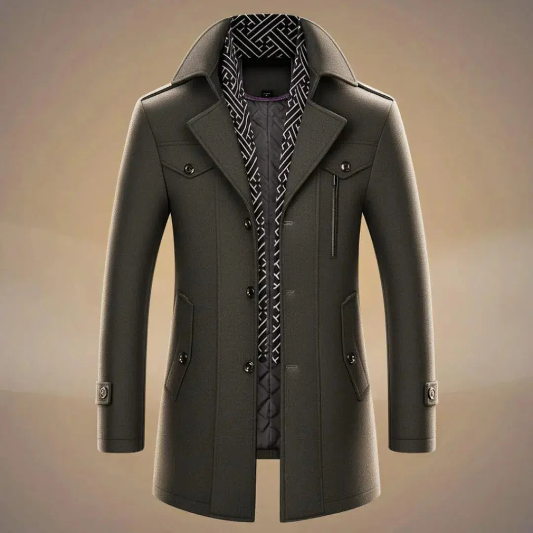 Mirla | Lång Ylleovercoat-Eva Jonsson
