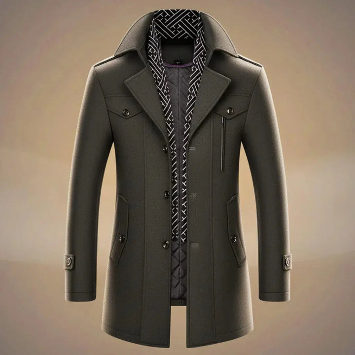 Mirla | Lång Ylleovercoat-Eva Jonsson