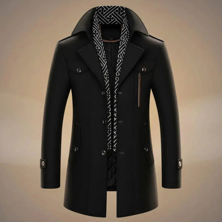 Mirla | Lång Ylleovercoat-Eva Jonsson