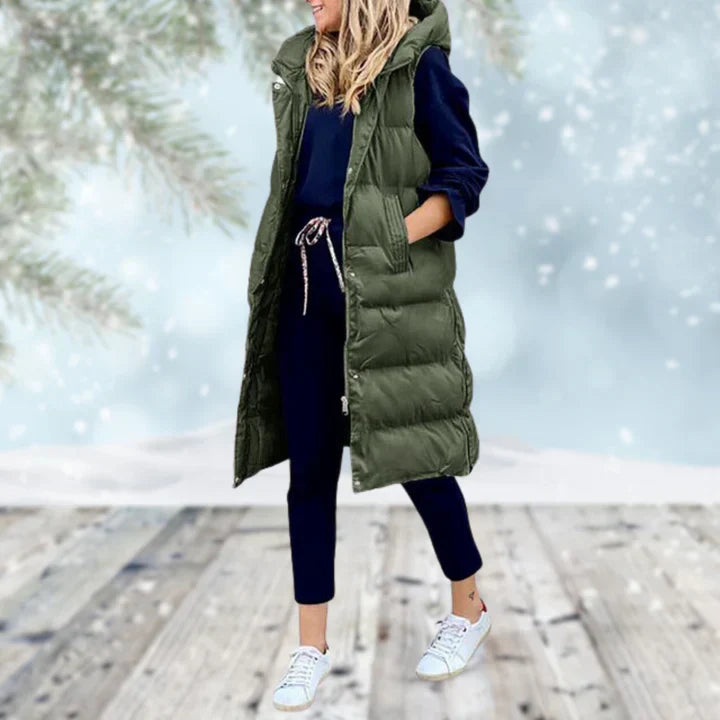 Mirla | Lång väst kappa-Eva Jonsson
