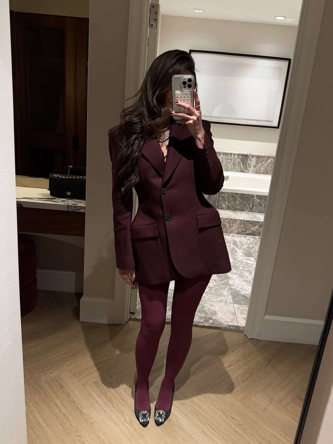 Mirla | Långärmad Blazer-Eva Jonsson