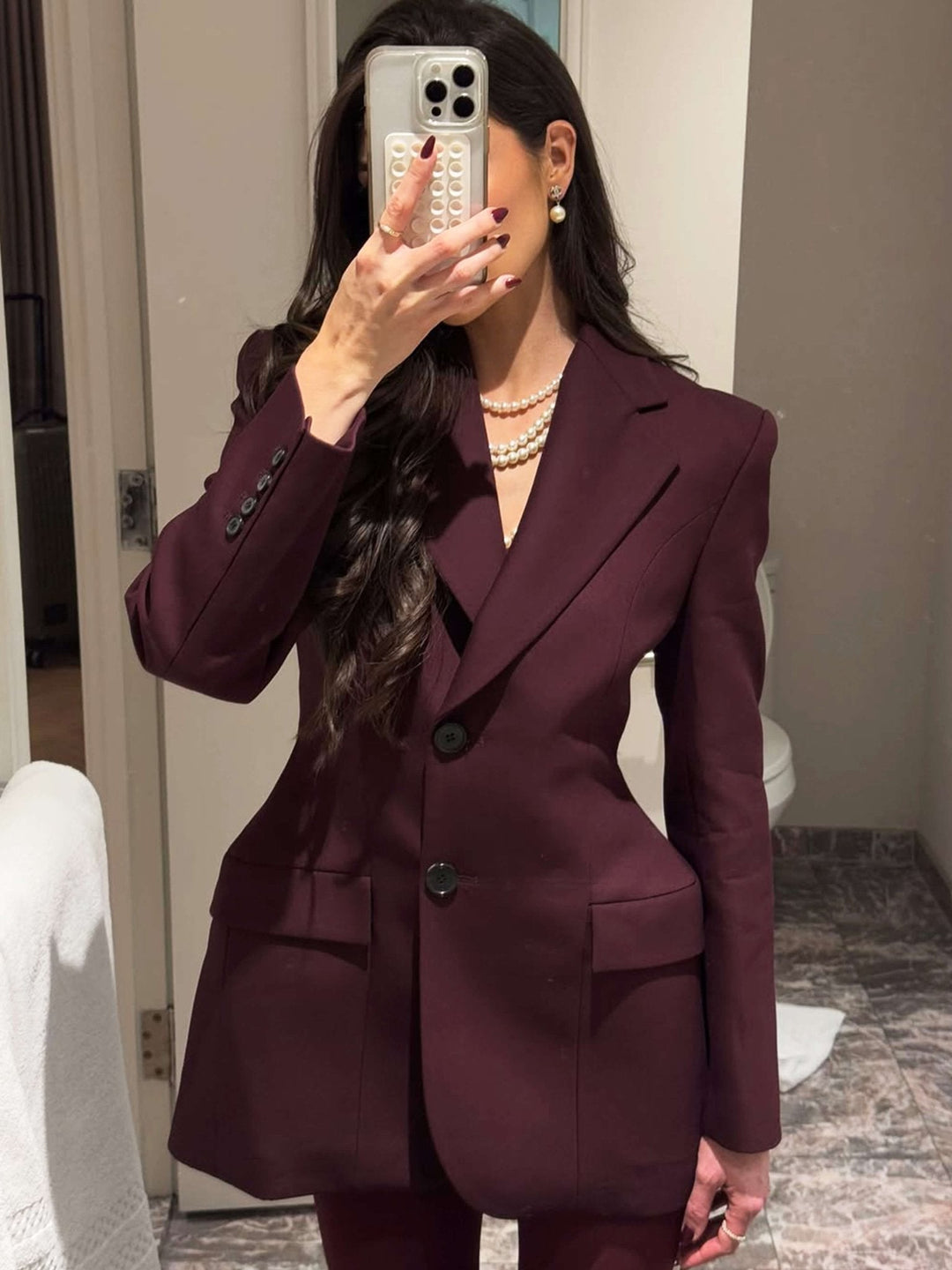 Mirla | Långärmad Blazer-Eva Jonsson