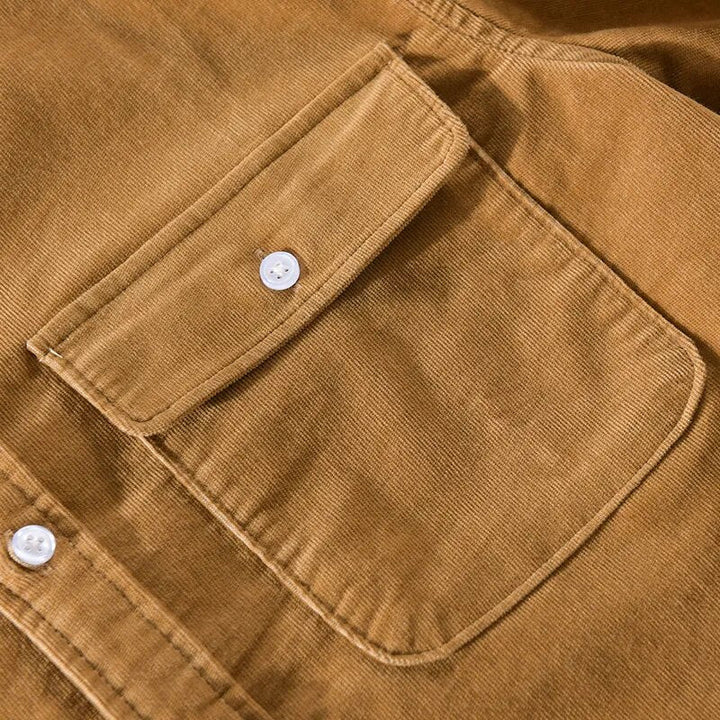 Mirla | Långärmad Overshirt i Mjuk Denim-Eva Jonsson