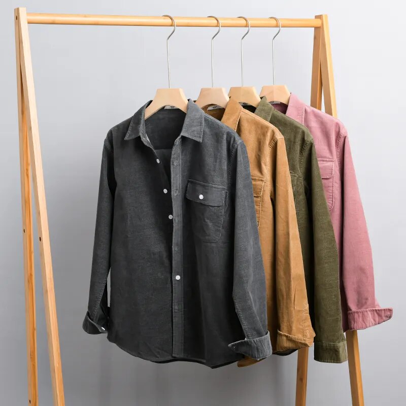 Mirla | Långärmad Overshirt i Mjuk Denim-Eva Jonsson