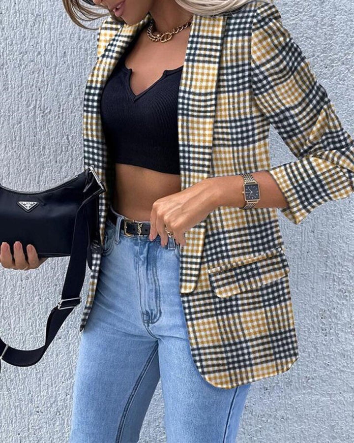 Mirla | Långärmad Slim Blazer-Eva Jonsson