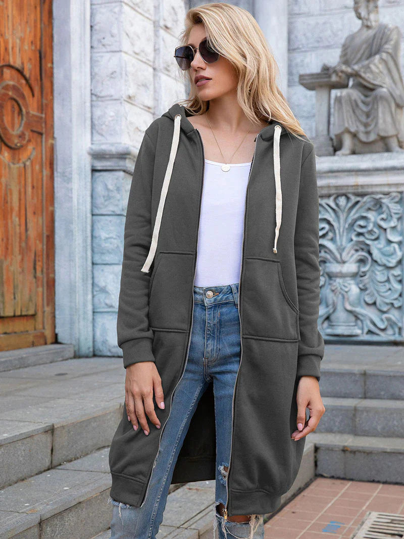 Mirla | Långt Sweatshirt-Eva Jonsson