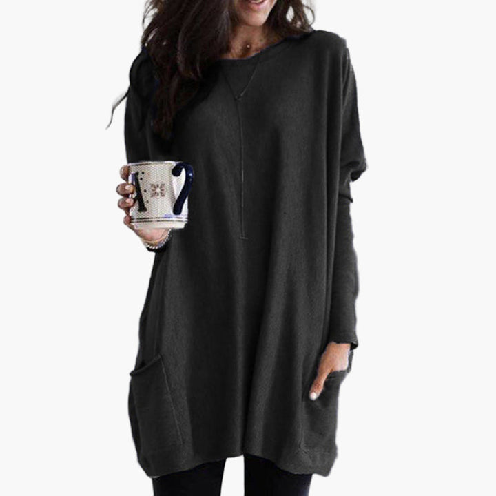 Mirla | Långtröja I Oversize-Stil - Bekväm Casual-Look för Höst och Vinter-Eva Jonsson