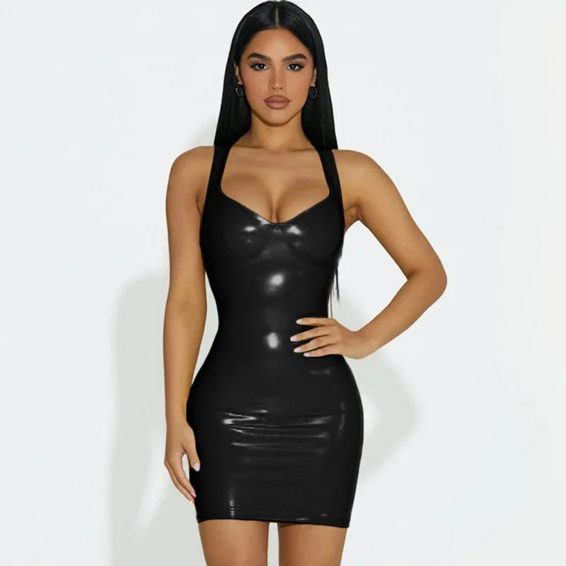 Mirla | Latexmikjol med justerbara band-Eva Jonsson