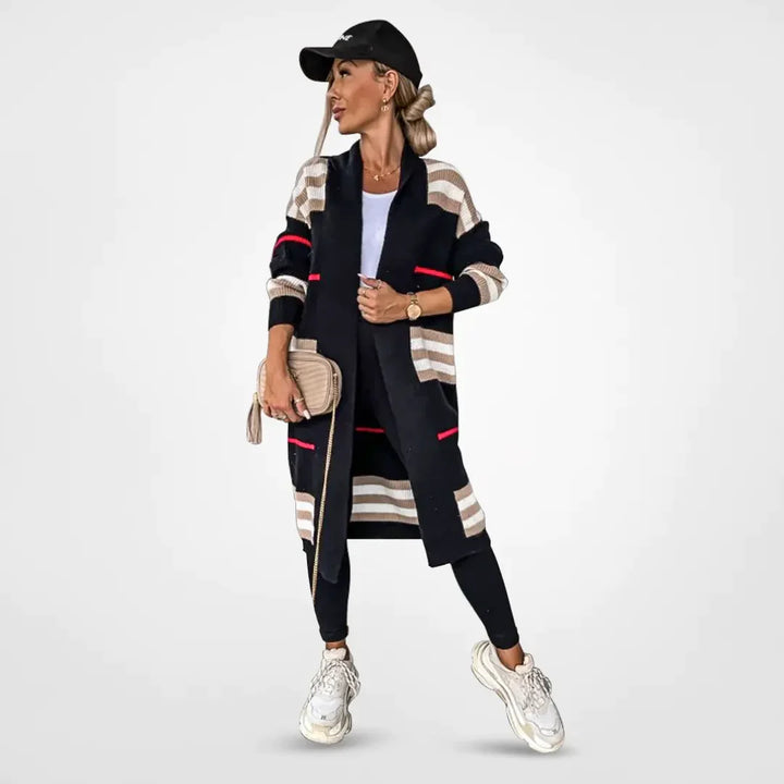 Mirla | Lätt Lång Cardigan-Eva Jonsson
