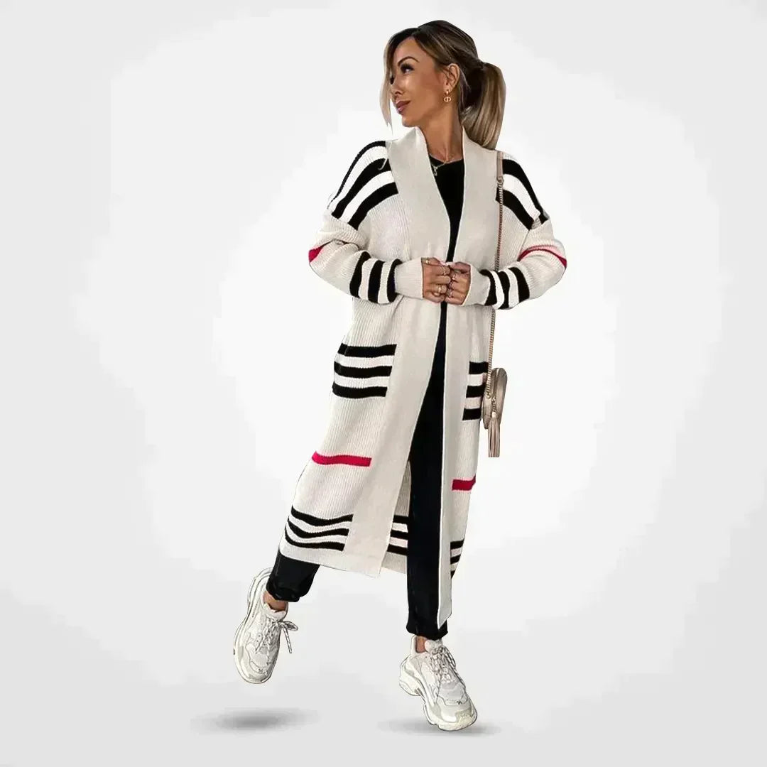 Mirla | Lätt Lång Cardigan-Eva Jonsson