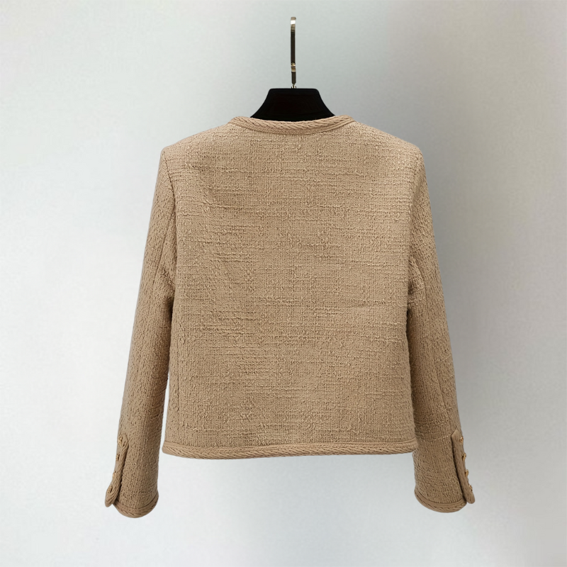 Mirla | Lätt, Snygg Stickad Cardigan för Layering.-Eva Jonsson