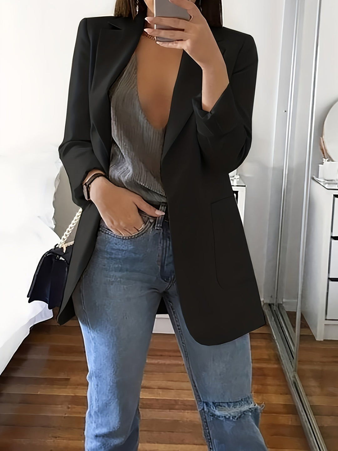 Mirla | Lätt blazer i storlek plus-Eva Jonsson