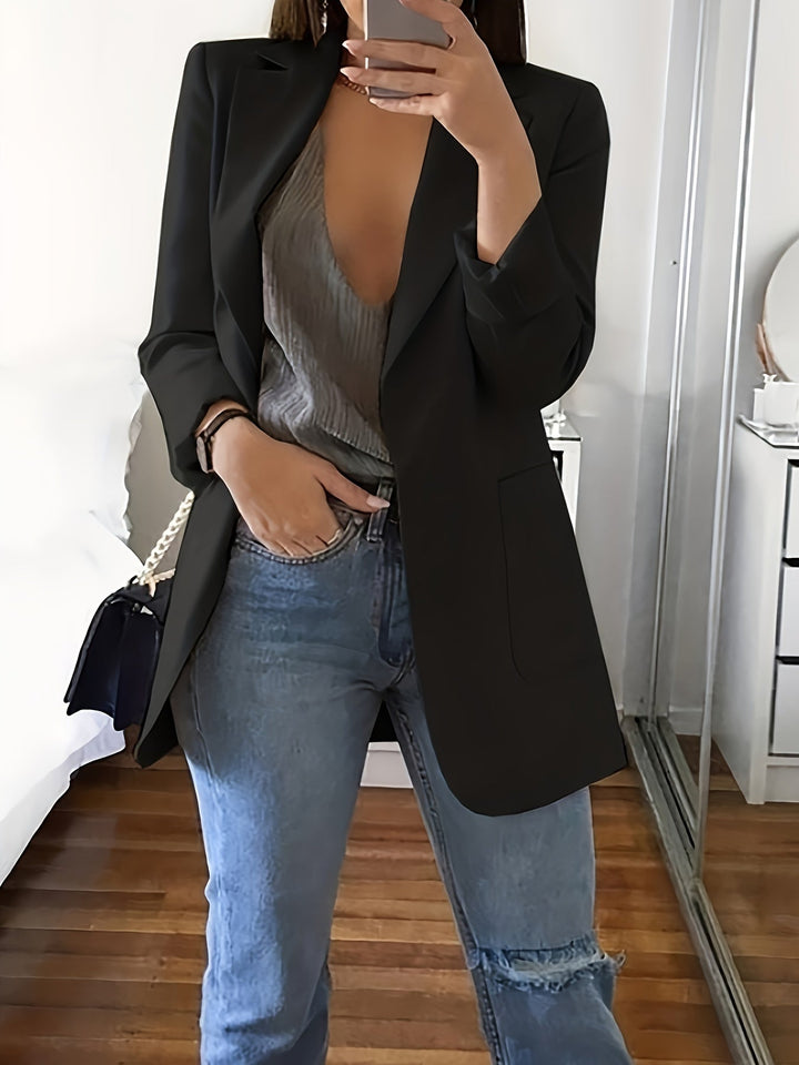 Mirla | Lätt blazer i storlek plus-Eva Jonsson