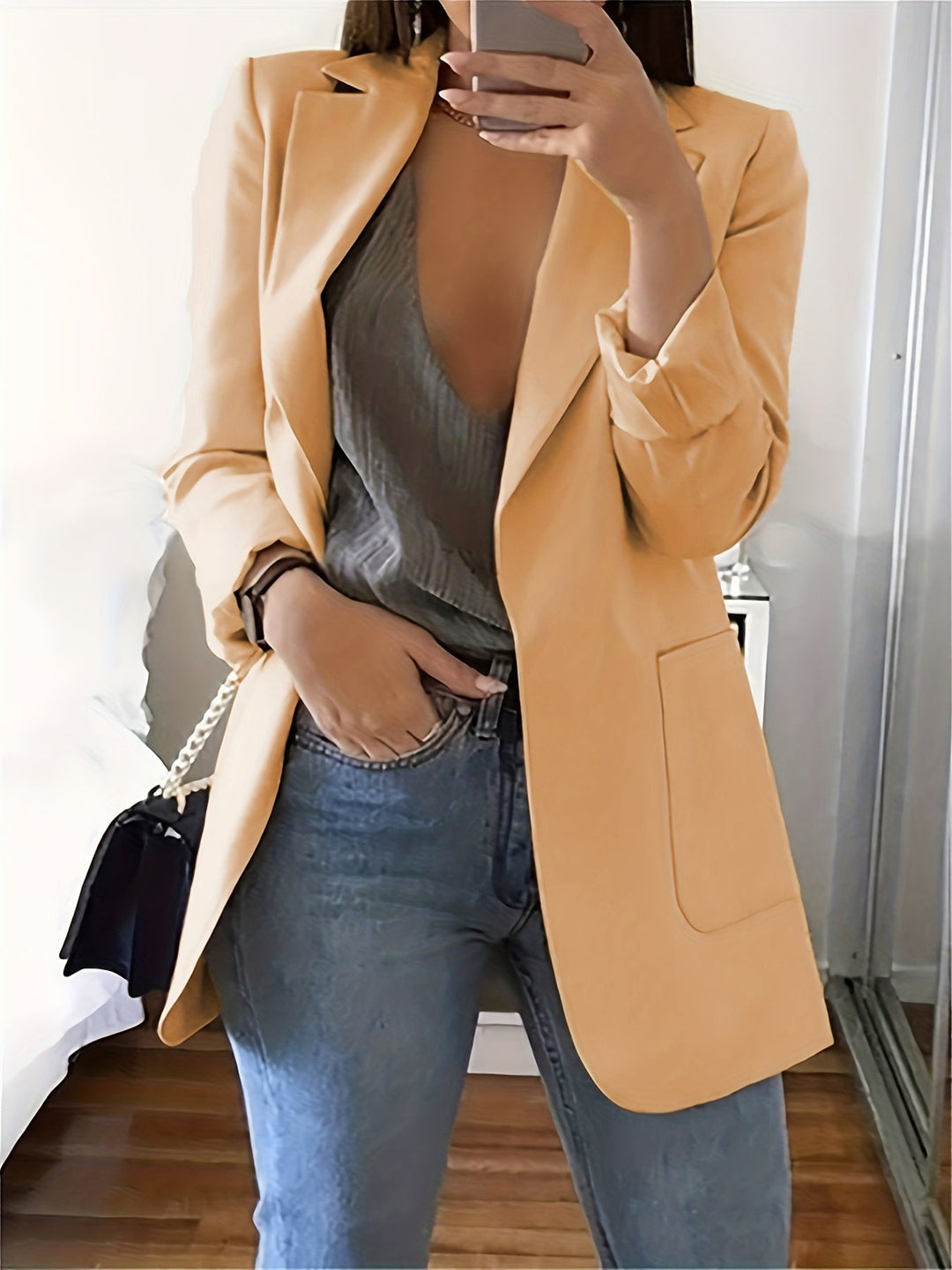 Mirla | Lätt blazer i storlek plus-Eva Jonsson