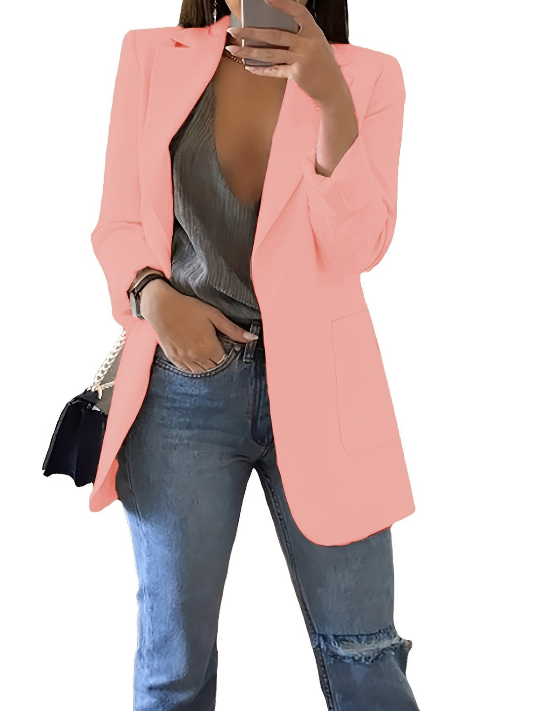 Mirla | Lätt blazer i storlek plus-Eva Jonsson