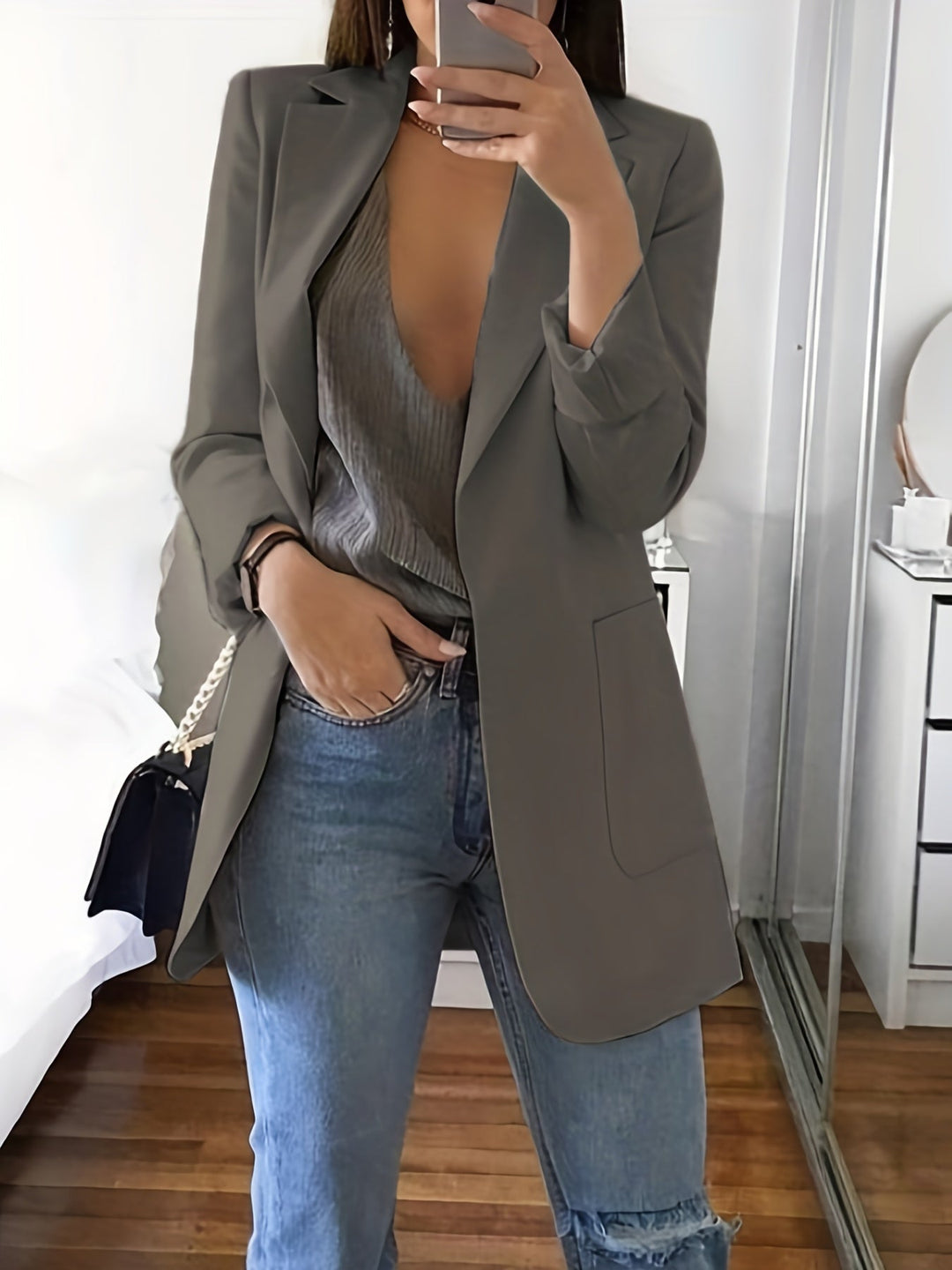 Mirla | Lätt blazer i storlek plus-Eva Jonsson