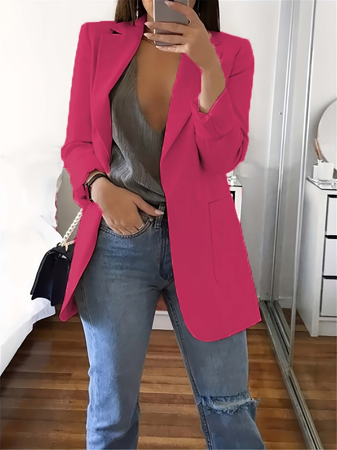 Mirla | Lätt blazer i storlek plus-Eva Jonsson