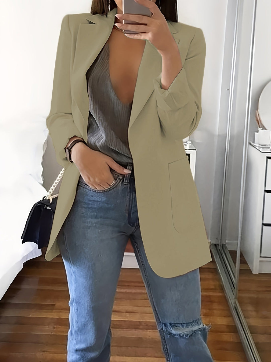 Mirla | Lätt blazer i storlek plus-Eva Jonsson