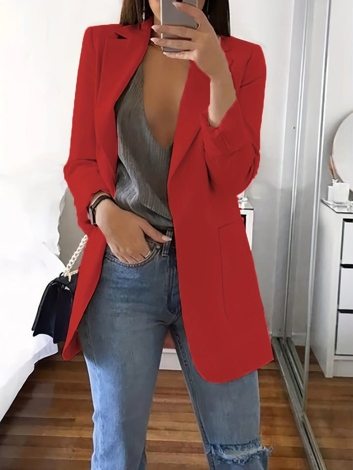 Mirla | Lätt blazer i storlek plus-Eva Jonsson