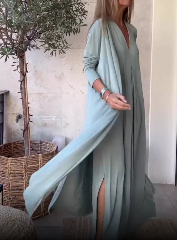 Mirla | Lätt casual enfärgad kofta-Eva Jonsson